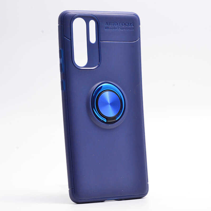 Huawei P30 Pro Kılıf Zore Ravel Silikon Kapak - Mavi