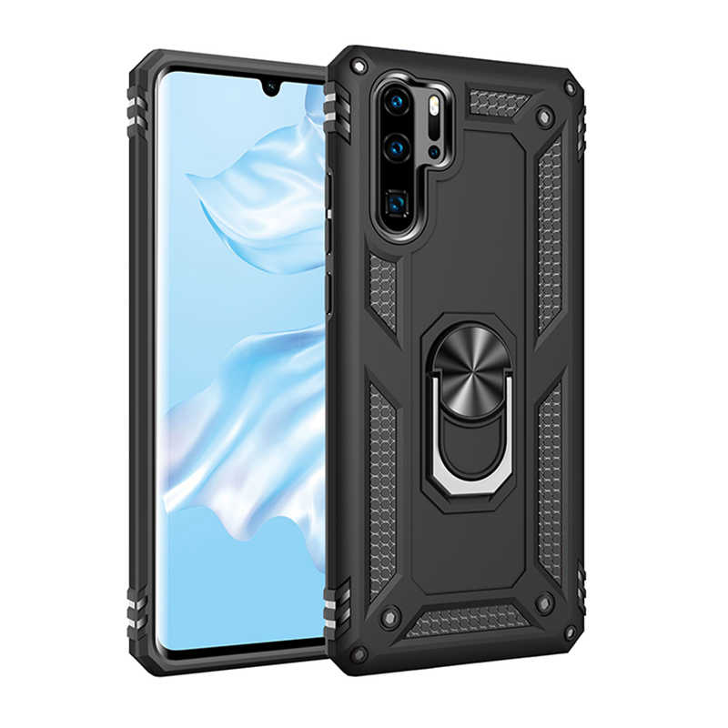 Huawei P30 Pro Kılıf Zore Vega Kapak - Siyah