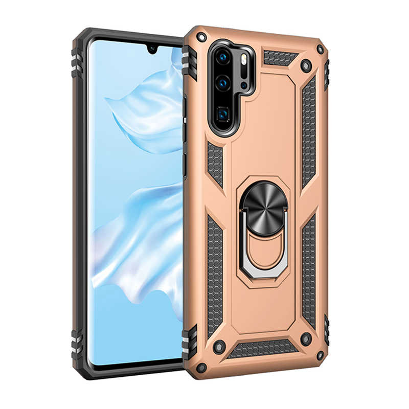 Huawei P30 Pro Kılıf Zore Vega Kapak - Gold