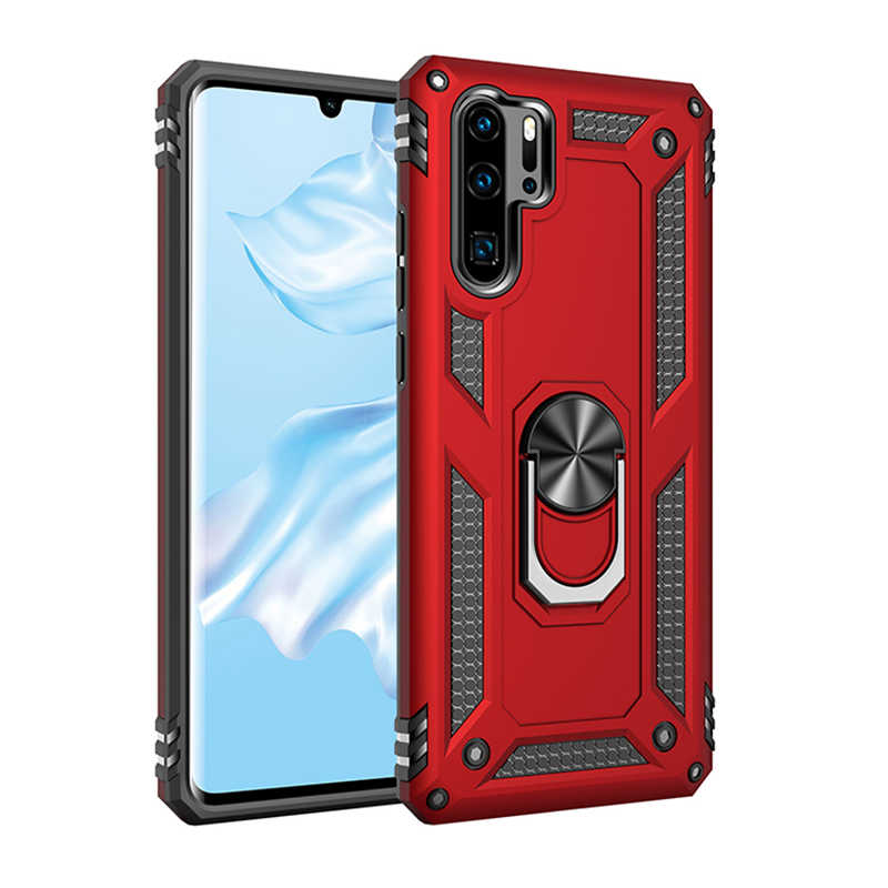 Huawei P30 Pro Kılıf Zore Vega Kapak - Kırmızı