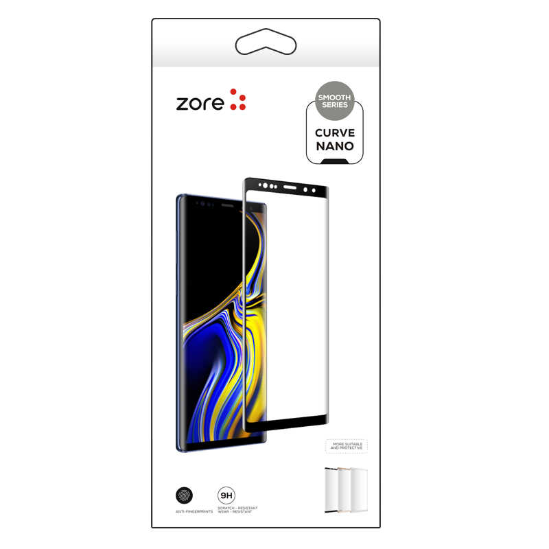 Huawei P30 Zore 3D Short Curve Nano Ekran Koruyucu - Siyah