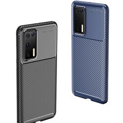 Huawei P40 Case Zore Negro Silicon Cover - 2