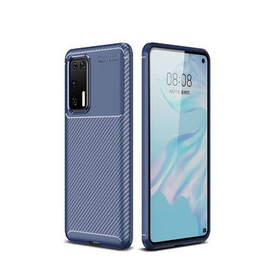 Huawei P40 Case Zore Negro Silicon Cover - 12