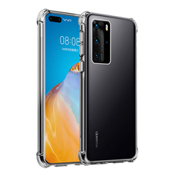 Huawei P40 Kılıf Zore Nitro Anti Shock Silikon - Zore