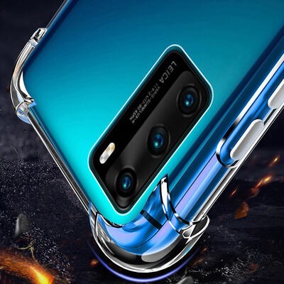 Huawei P40 Kılıf Zore Nitro Anti Shock Silikon - 2
