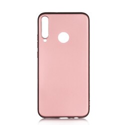 Huawei P40 Lite E Case Zore Premier Silicon Cover Rose Gold