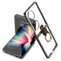 Huawei P50 Pocket Case Zore Ringed Kıpta Cover - GKK