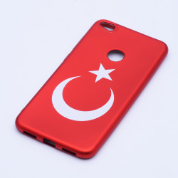 Huawei P9 Lite 2017 Kılıf Zore Bayrak Silikon - Zore