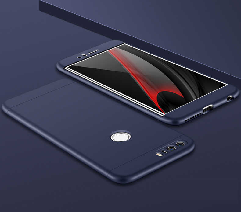 Huawei P9 Lite 2017 Kılıf Zore Ays Kapak - Mavi