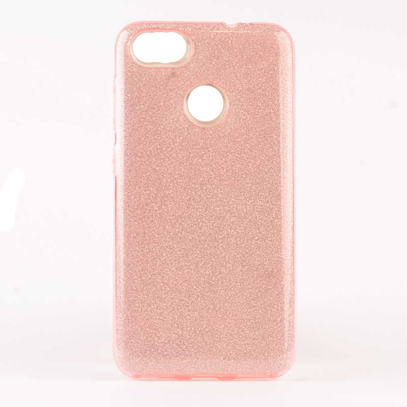Huawei P9 Lite Mini Kılıf Zore Shining Silikon - Pembe