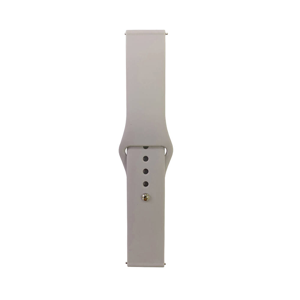 Huawei Watch GT 3 42mm Band Serisi 20mm Klasik Kordon Silikon Strap Kayış - Green Brick