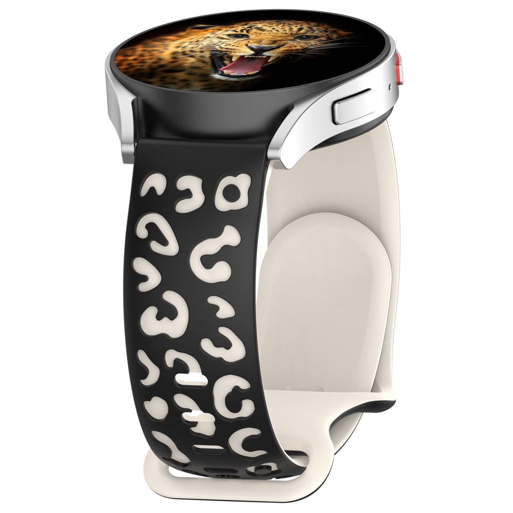Huawei Watch GT 3 42mm Zore KRD-140 20mm Silikon Kordon Strap Kayış - Siyah-Starlight