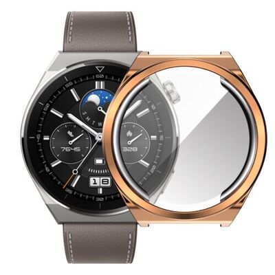 Huawei Watch GT 3 Pro 43mm Zore Watch Gard 02 Koruyucu Silikon
