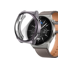 Huawei Watch GT 3 Pro 43mm Zore Watch Gard 02 Koruyucu Silikon - Thumbnail