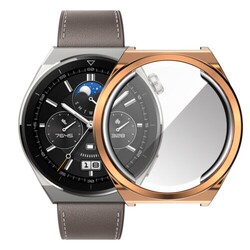 Huawei Watch GT 3 Pro 46mm Zore Watch Gard 02 Koruyucu Silikon - Zore