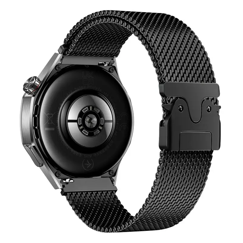 Huawei Watch GT2 46mm Zore KRD-25 Metal Hasır Kordon - 5