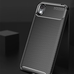 Huawei Y5 2019 Kılıf Zore Negro Silikon Kapak Siyah