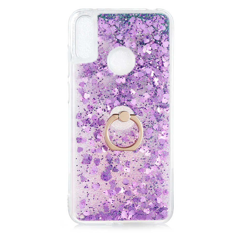 Huawei Y6 2019 Kılıf Zore Milce Kapak - Mor