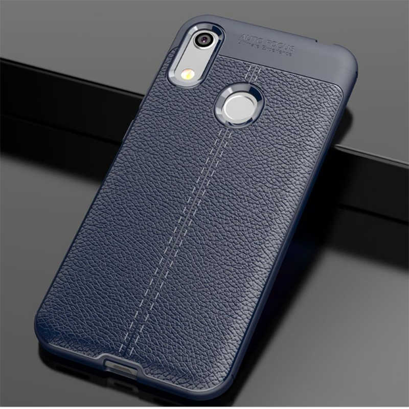 Huawei Y6S 2019 Kılıf Zore Niss Silikon Kapak - Lacivert