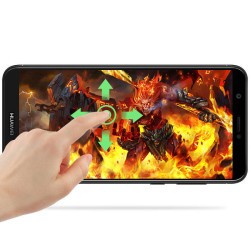Huawei Y7 2018 Zore Edge Break Resistant Glass Screen Protector - 8
