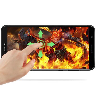 Huawei Y7 2018 Zore Edge Break Resistant Glass Screen Protector - 8