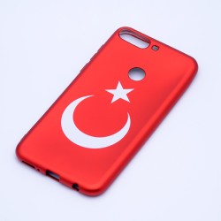 Huawei Y7 2018 Kılıf Zore Bayrak Silikon - 2