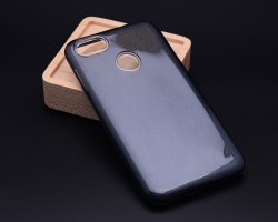 Huawei Y7 2018 Kılıf Zore Shining Silikon Siyah