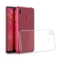 Huawei Y7 Prime 2019 Case Zore Kamera Korumalı Süper Silikon Cover - Zore