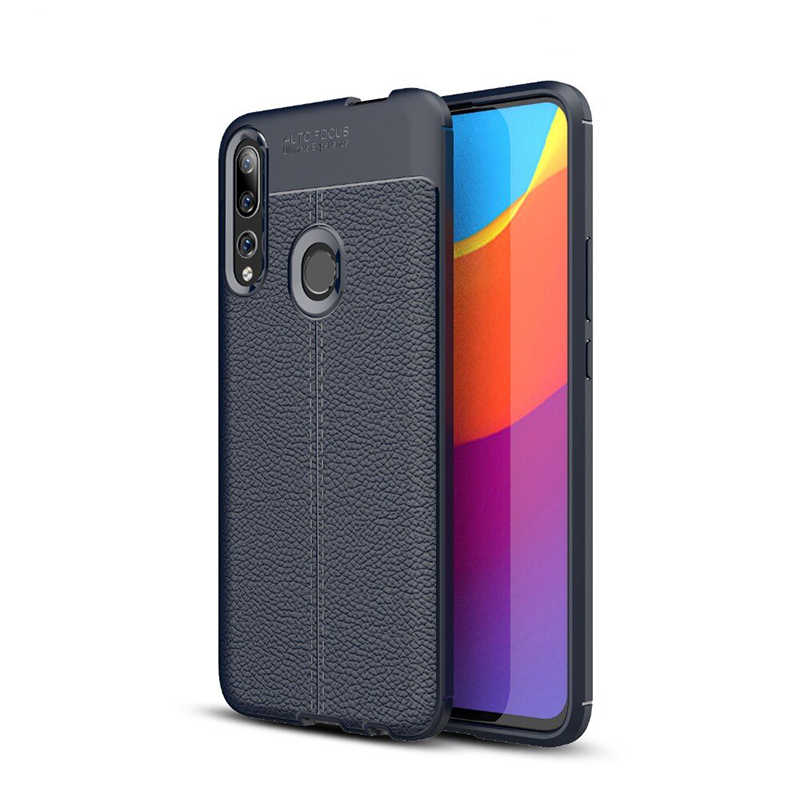 Huawei Y9 Prime 2019 Kılıf Zore Niss Silikon Kapak - Lacivert