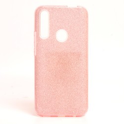Huawei Y9 Prime 2019 Kılıf Zore Shining Silikon Rose Gold
