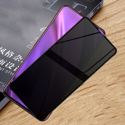 Huawei Y9 Prime 2019 Zore New 5D Privacy Tempered Screen Protector - 4