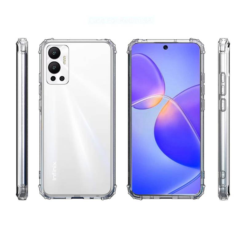 İnfinix Hot 12 Kılıf Zore 2mm Anti Shock Silikon - 2