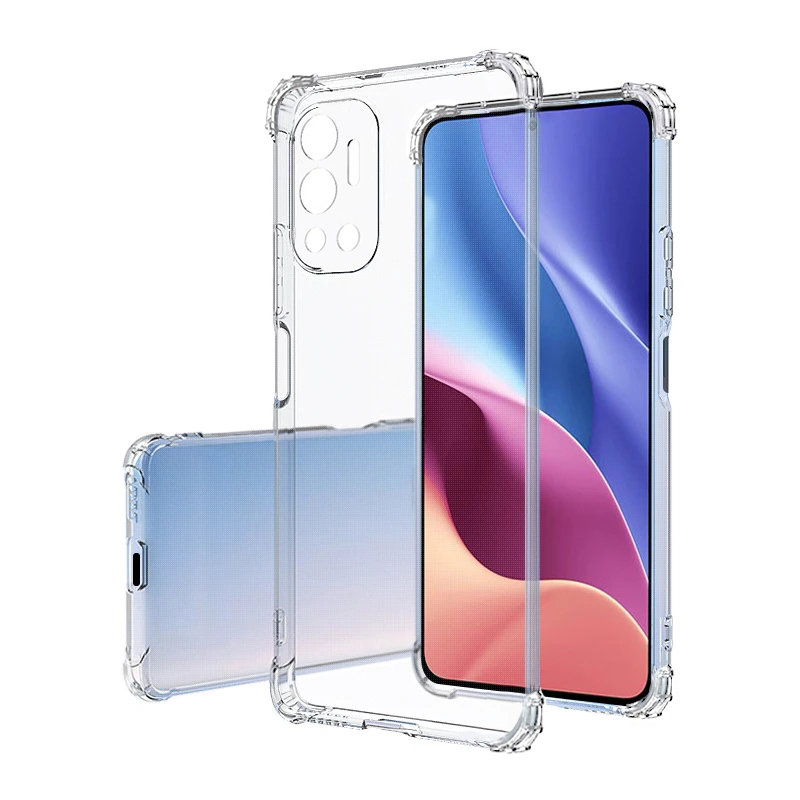 İnfinix Hot 12 Kılıf Zore 2mm Anti Shock Silikon - Renksiz