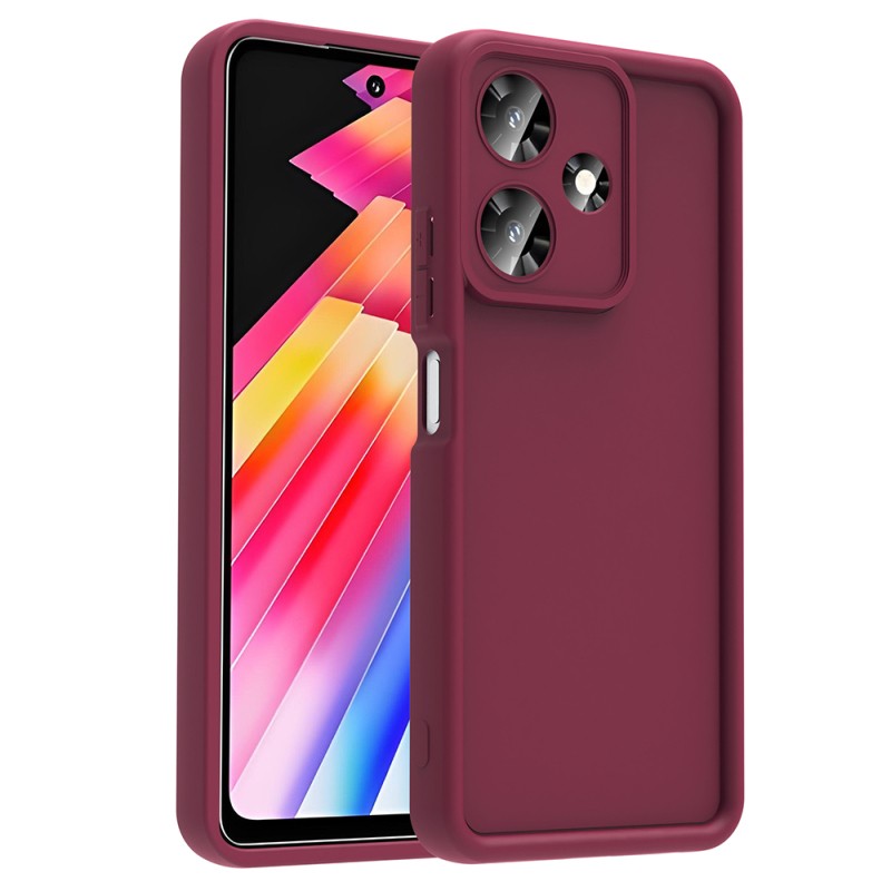 Infinix Hot 30 Case Camera Protection Zore Ananas Cover - 3