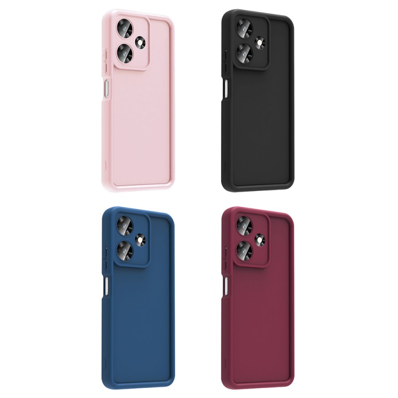 Infinix Hot 30 Case Camera Protection Zore Ananas Cover - 14