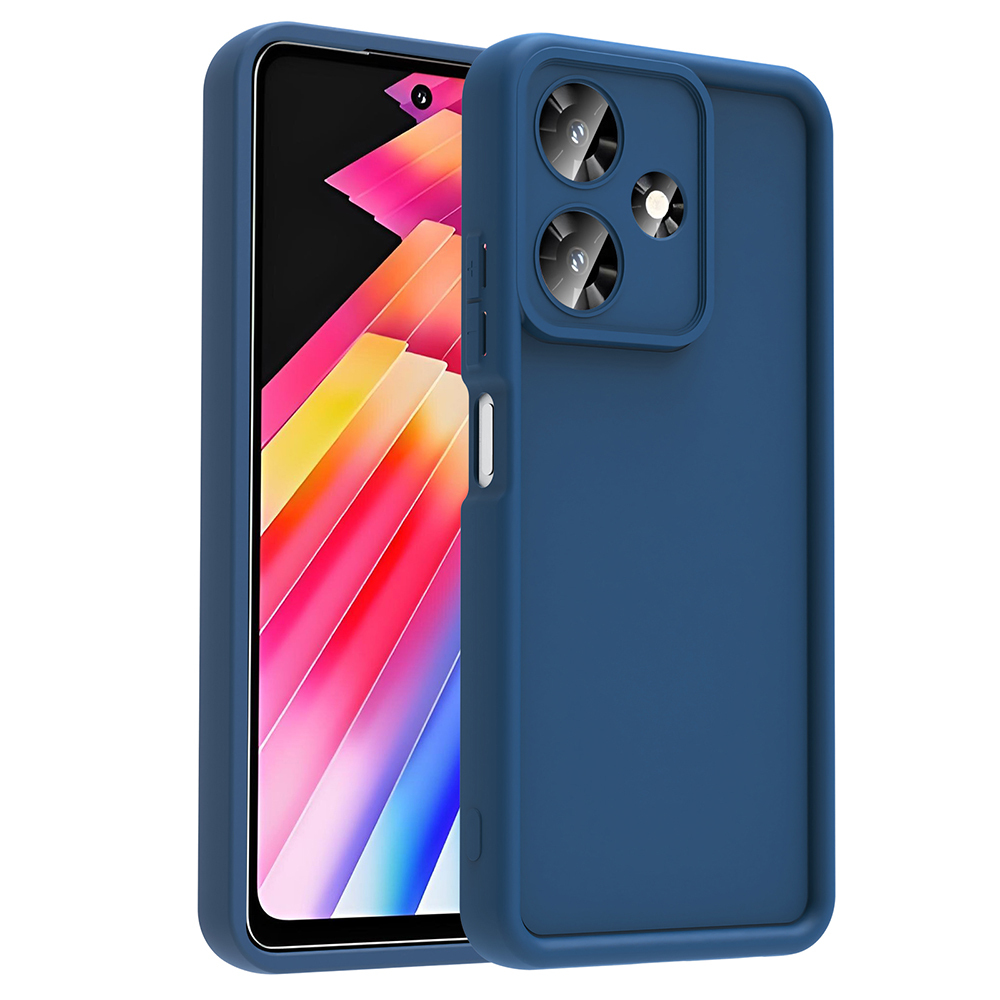 İnfinix Hot 30 Kılıf Kamera Korumalı NXXA Ananas Kapak - Koyu Yeşil