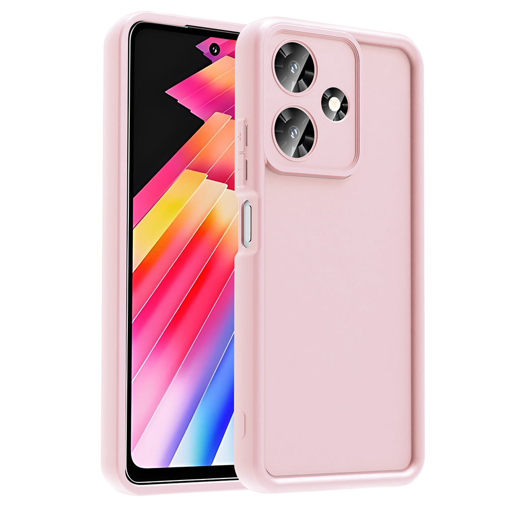 İnfinix Hot 30İ Kılıf Kamera Korumalı NXXA Ananas Kapak - Pembe
