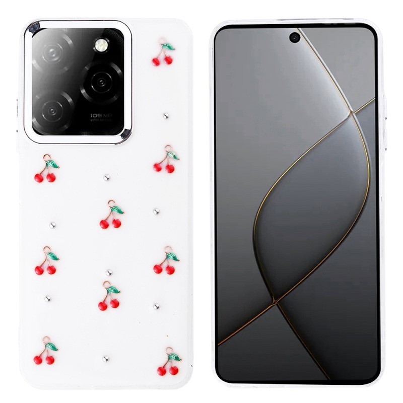İnfinix Hot 40 Case Airbag Designed Glitter Transparent Zore Kutup Cover - 3
