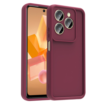 Infinix Hot 40 Pro Case Camera Protected Zore Ananas Cover - Zore