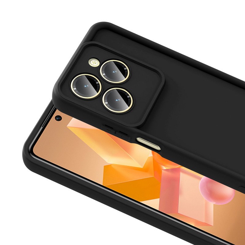 Infinix Hot 40 Pro Case Camera Protected Zore Ananas Cover - 11