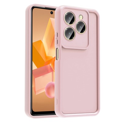 Infinix Hot 40 Pro Case Camera Protected Zore Ananas Cover - 5