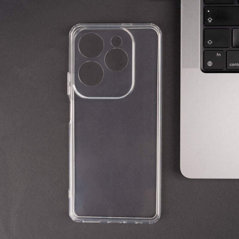 Infinix Hot 40 Pro Case Zore 2mm Anti Shock Silicone - 4
