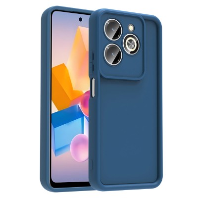 Infinix Hot 40i Case Camera Protection Zore Ananas Cover - 2