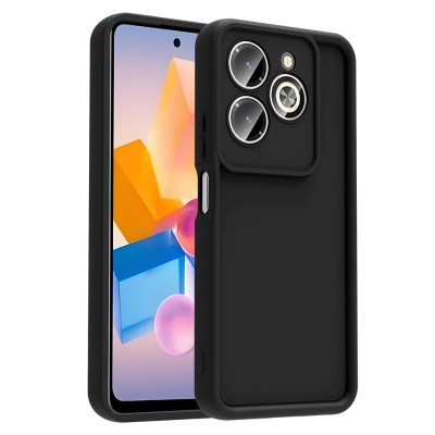 Infinix Hot 40i Case Camera Protection Zore Ananas Cover - 4