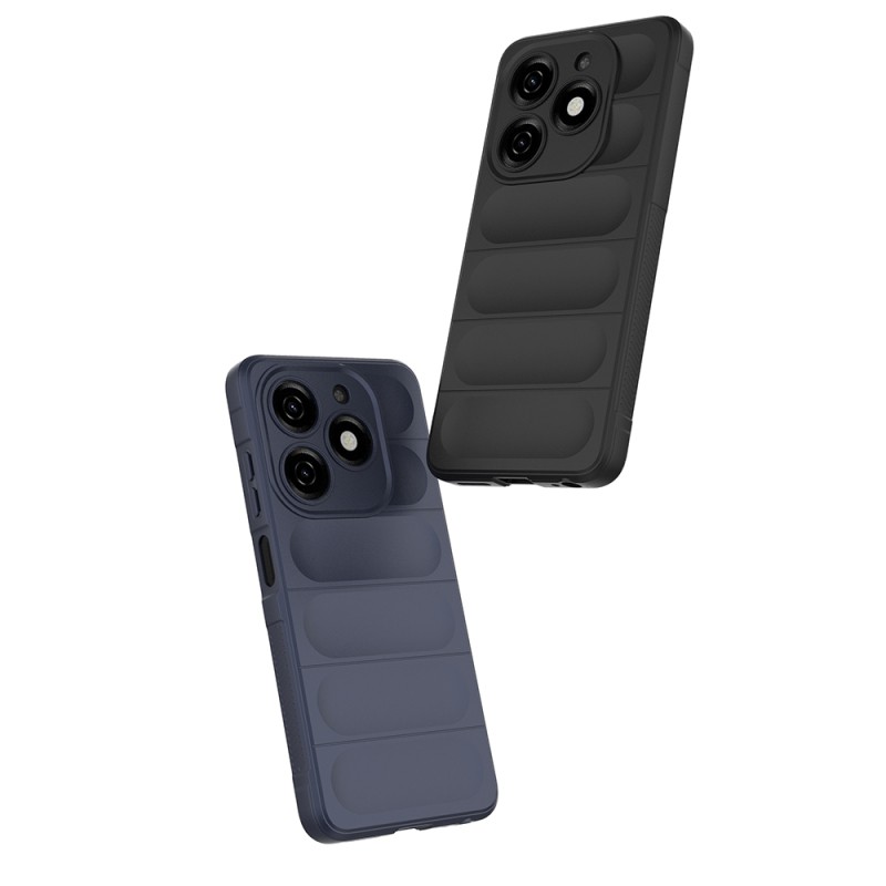 Infinix Hot 40i Case Flexible TPU Hollow Back Surface Design Zore Etnik Silicone Cover - 6