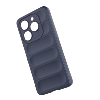 Infinix Hot 40i Case Flexible TPU Hollow Back Surface Design Zore Etnik Silicone Cover - 15