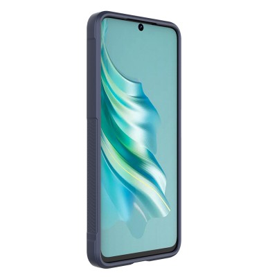 Infinix Hot 40i Case Flexible TPU Hollow Back Surface Design Zore Etnik Silicone Cover - 16