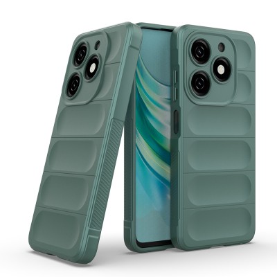 Infinix Hot 40i Case Flexible TPU Hollow Back Surface Design Zore Etnik Silicone Cover - 18