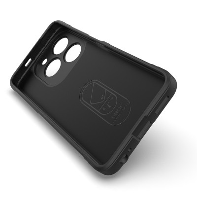Infinix Hot 40i Case Flexible TPU Hollow Back Surface Design Zore Etnik Silicone Cover - 19