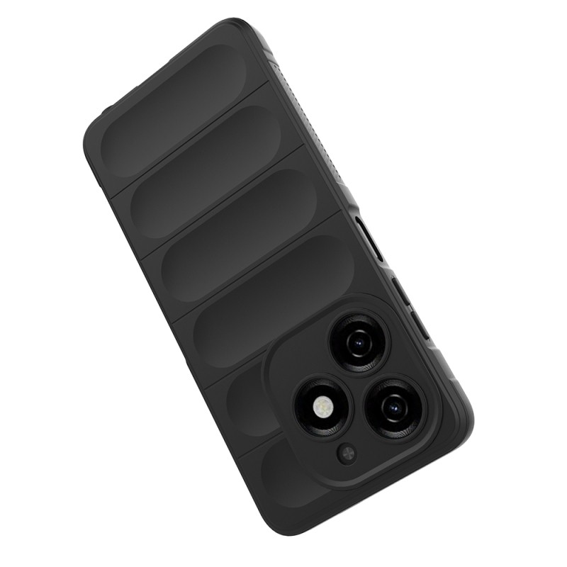 Infinix Hot 40i Case Flexible TPU Hollow Back Surface Design Zore Etnik Silicone Cover - 21